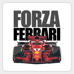 Forza Ferrari F1 Sticker